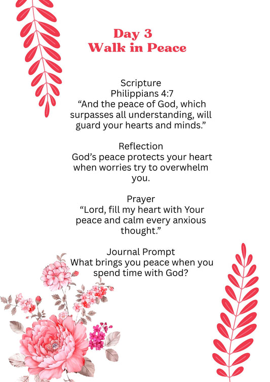 Soft Like With God 7 Days Devotional for Women
